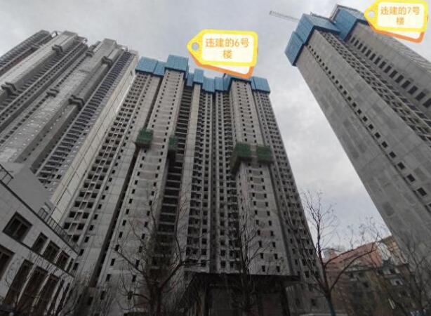 武汉市中心30层高楼被投诉是违建