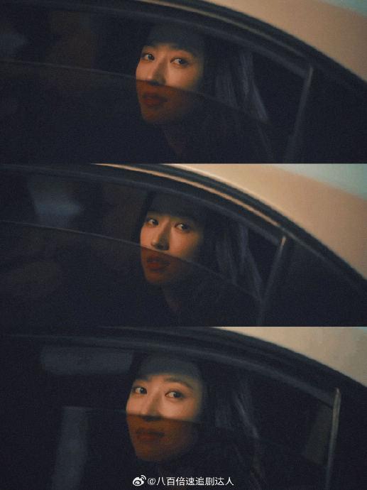 周雨彤车窗镜头硬控我30秒 封神级魅力展现