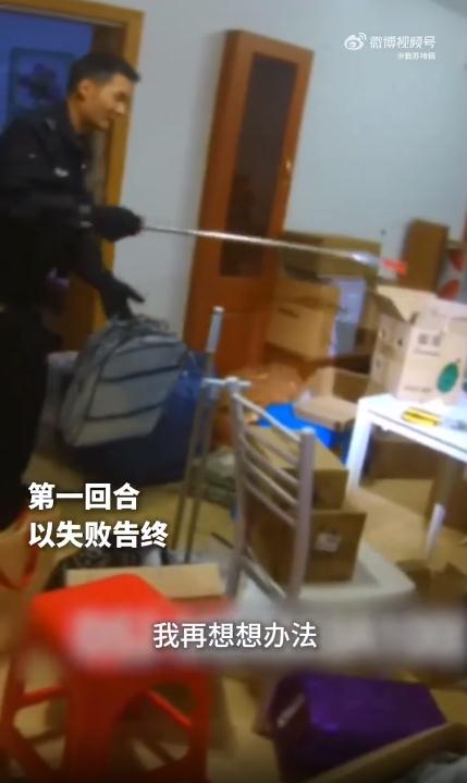 男子网购榴莲快递拆出大蛇