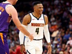 NBA季前赛：威少单节9分约基奇准三双 太阳三巨头休战仍胜掘金！（图）